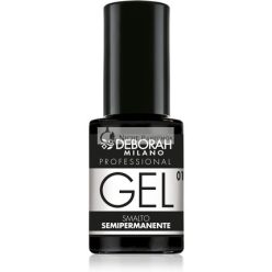   Deborah Milano Professzionális Félig Tartós Körömlakk 01 Fehér Plumpáló Hosszantartó Intenzív és Fényes Körmök 4.5ml