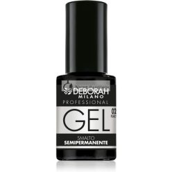   Deborah Milano Professzionális Fél-Állandó Zselés Körömlakk 02 Gyöngyházfehér, 4.5ml