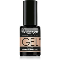   Deborah Milano Professzionális Félállandó Zselés Körömlakk 03 Nude Beige Plumping Hatás, 4,5ml