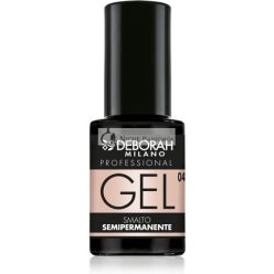   Deborah Milano Professzionális félig tartós körömlakk 04 Nude Rose duzzadó hatás, hosszú tartósság, 4.5ml