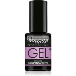   Deborah Milano Professzionális Félig Tartós Körömlakk Szám 08 Lila Plumping Hatás Hosszantartó Intenzív és Fényes Körmökért