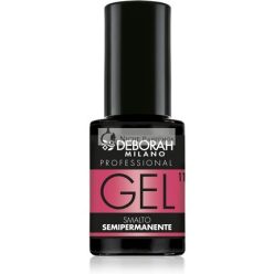   DEBORAH Professzionális Zselés Körömlakk Félállandó Plumping Hatás Hosszan Tartó Korall Rózsa, 4,50ml