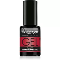   Deborah Milano Fél-Álló Zselés Körömlakk 12 Coral Red, 4,5ml