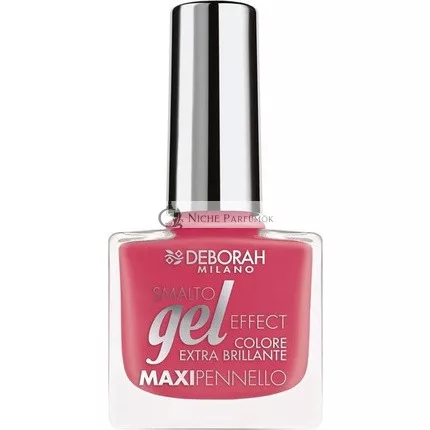 Deborah Milano Gel Effect Körömlakk, 8.5 Ml, Rózsaszín Fényes