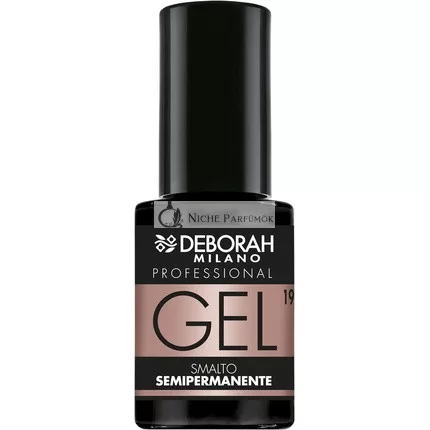 Deborah Milano Professzionális Fél-Állandó Gél Körömlakk 19 Nude Light Plumping Hosszantartó 4.5ml