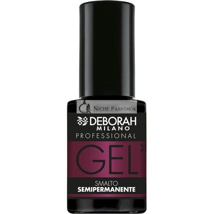 Deborah Milano Professioneller Semi-Permanenter Nagellack Nr. 21 Burgunder Plumping-Effekt Langanhaltend für Intensive und Glänzende Nägel, 4.5ml