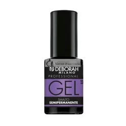   Deborah Milano Gél Körömlakk Félig Tartós 23 Evergreen Plumping Hatás Hosszan Tartó Intenzív és Fényes Körmök 4.5ml Pervinca
