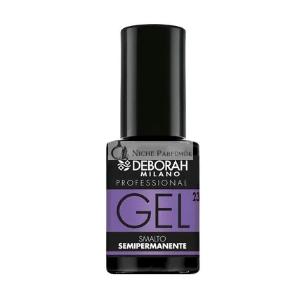 Deborah Milano Gél Körömlakk Félig Tartós 23 Evergreen Plumping Hatás Hosszan Tartó Intenzív és Fényes Körmök 4.5ml Pervinca