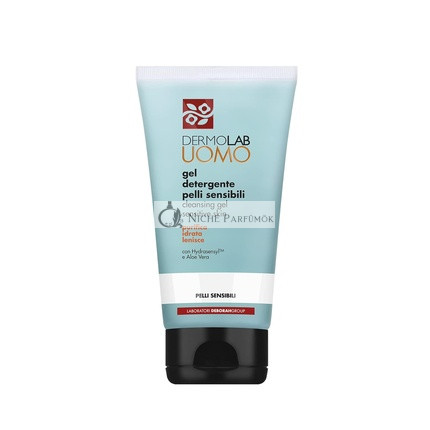 Dermolab Uomo Arctisztító Gél Érzékeny Bőrre Aloe Verával, 150ml