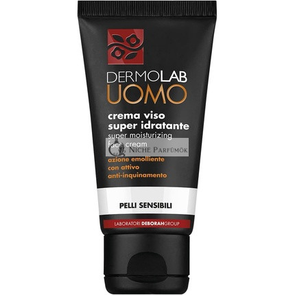Dermolab Superfeuchtigkeitsspendende Herren-Gesichtscreme für empfindliche Haut, 50ml