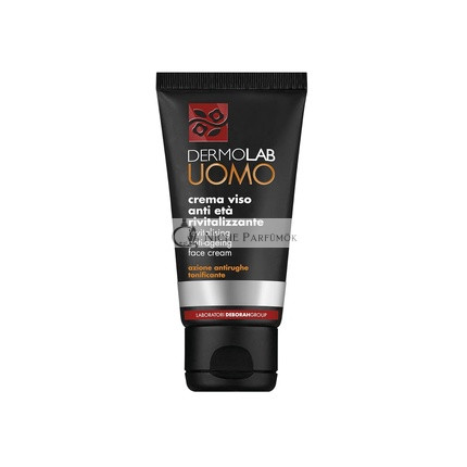 Dermolab Uomo Revitalizáló Anti-Aging Arckrém Aloe Vera és Hyaluronsavval, 50ml