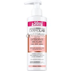   Dermolab Micellás Tisztító Tej Anti-Aging Plus az Arcnak, Szemnek és Ajkaknak Hyaluronsavval, 250ml