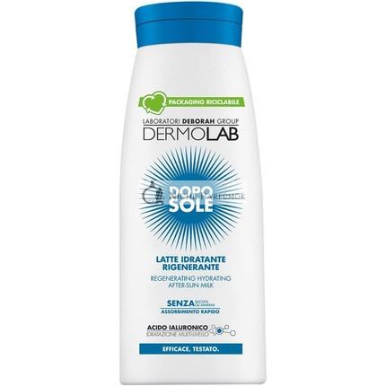 Dermolab Feuchtigkeitsspendende regenerierende Milch, 400ml