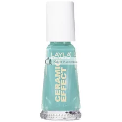   Layla Cosmetics 1243R23-024 Kerámia Hatású Körömlakk Jade 10ml
