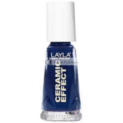 Layla Kerámia Hatású Körömlakk Fém Kék 55ml