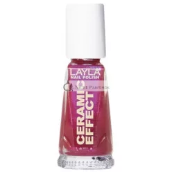   Layla Cosmetics 1243R23-065 Kerámia Hatású Körömlakk Cseresznye Nyalóka 10ml