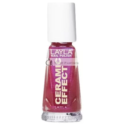 Layla Cosmetics 1243R23-065 Kerámia Hatású Körömlakk Cseresznye Nyalóka 10ml