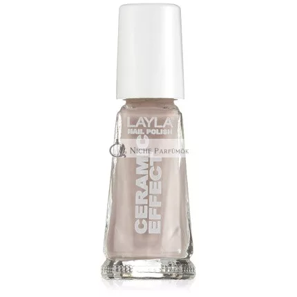 Layla Kozmetikumok 1243R23-069 Kerámia Hatású Körömlakk Selymes Bézs 10g