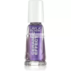 Layla Cosmetics Kerámia Hatású Körömlakk Splendid Lilac