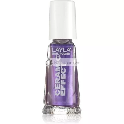Layla Cosmetics Kerámia Hatású Körömlakk Splendid Lilac