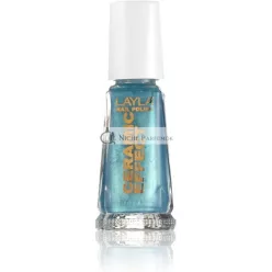   Layla Cosmetics 1243R23 073 Kerámia Hatású Körömlakk Vibrant Blue, 10ml
