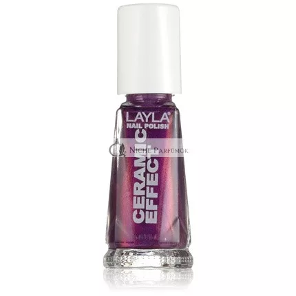 Layla Cosmetics 1243R23-092 Kerámia Hatású Körömlakk Sellő Átok, 10ml