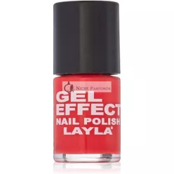   Layla Cosmetics Milano Gel Effekt Körömlakk Coral Piros - 10 ml
