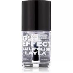 Layla Cosmetics Gel Effekt Körömlakk TOP Coat, 0.01