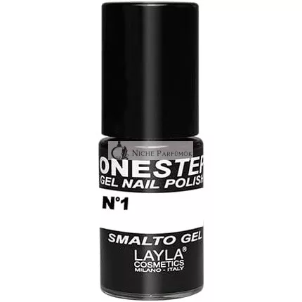 LAYLA COSMETICS One Step Gel Körömlakk 100% Fehér Szám 1