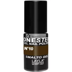   LAYLA COSMETICS One Step Gel Körömlakk Piros Barna Szám 10