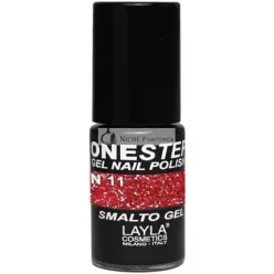   LAYLA COSMETICS Egylépéses Zselés Körömlakk Piros Üstökös 11-es Szám