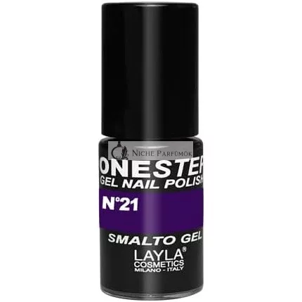 LAYLA COSMETICS One Step Gel Körömlakk Purple Rain Szám 21