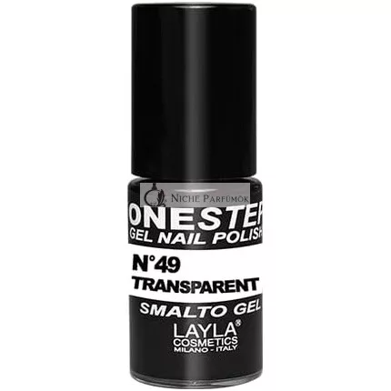 Layla Cosmetics Egylépéses Gél Körömlakk Átlátszó, 5g