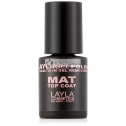Layla Cosmetics Gél Lakk Matt Top Coat 10 ml