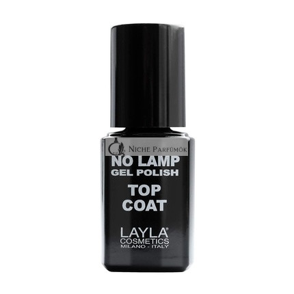 Layla Cosmetics Milano No Lamp Gel Nagellack Top Coat 10ml