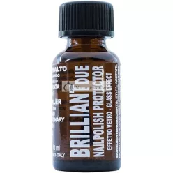   Layla Cosmetics Brilliant Duo Körömlakk Védő Top Coat, 10 ml