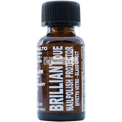 Layla Cosmetics Brilliant Duo Nagellack Schutz Top Coat, 10 ml