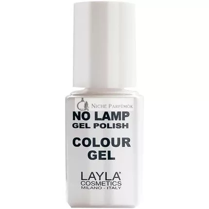 Layla Cosmetics Milano No Lamp Gel Körömlakk Élő Piros
