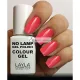 Layla Cosmetics Milano No Lamp Polish Színes Gél Gazdag Korall, 10ml