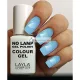 Layla Cosmetics Milano Nincs Lámpa Körömlakk Szín Zselé Breezy Blue, 10ml