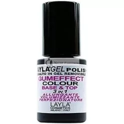   Novita Layla Gum Effekt Zselés Körömlakk Szín No. 2 Nude Lavender 10ml