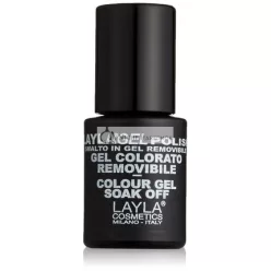 Layla Cosmetics Laylagel Lakk Fekete