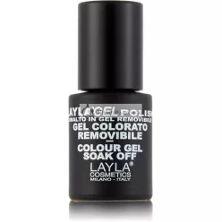   Layla Cosmetics Laylagel Körömlakk Szín Kék Tetejű Lakk 10ml