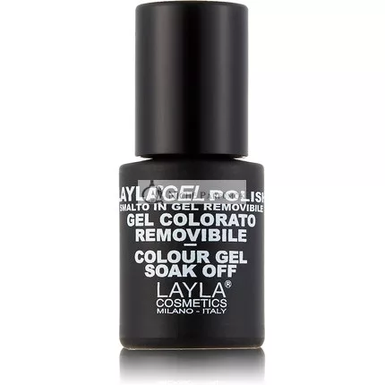Layla Cosmetics Laylagel Lakk Félig Állandó Körömlakk UV Lámpával 10ml Neon Korall Szín