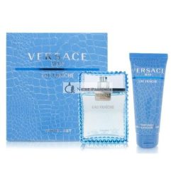   Versace Man Eau Fraiche Eau de Toilette 100ml und Duschgel 100ml