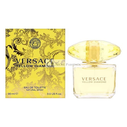 Versace Yellow Diamond für Damen Eau de Toilette Spray, 85 ml