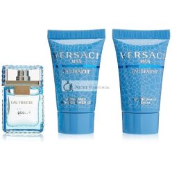 Versace Man Eau Fraiche 3 darabos Mini készlet