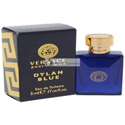   Versace Dylan Blue Mini Eau de Toilette Splash für Männer, 5 ml