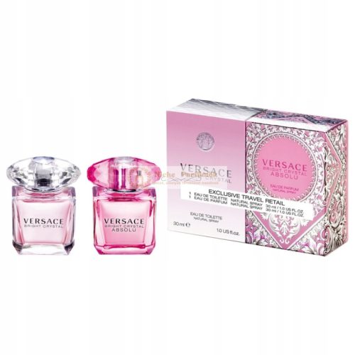 Versace Bright Crystal EDT und EDP Geschenkset, 30ml