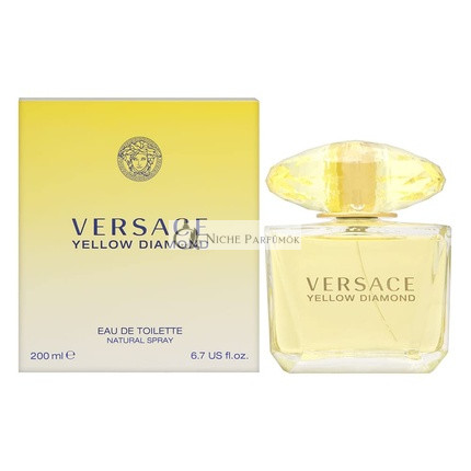 Versace Yellow Diamond Női Eau de Toilette Spray, 200 ml